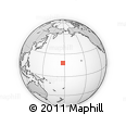 Outline Map of the Area around 18° 21' 26" N, 177° 43' 29" E, rectangular outline