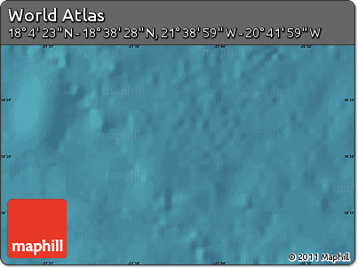 Satellite Map of the Area around 18° 21' 26" N, 21° 10' 29" W