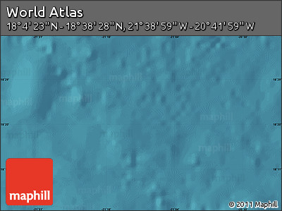 Satellite Map of the Area around 18° 21' 26" N, 21° 10' 29" W