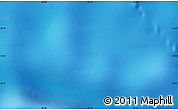 Physical Map of the area around 18° 21' 26" N, 49° 13' 30" W
