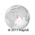 Outline Map of Ma'mūl, rectangular outline