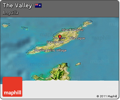 Satellite 3D Map of the Valley