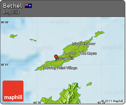 Physical Map of Bethel