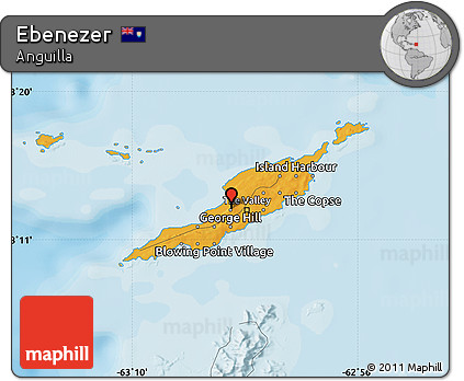 Political Map of Ebenezer
