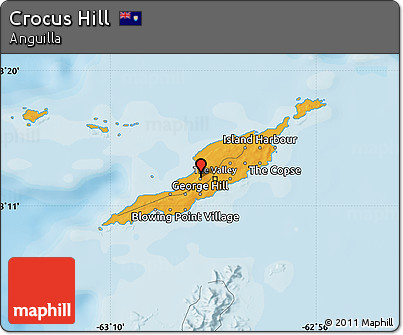 Political Map of Crocus Hill