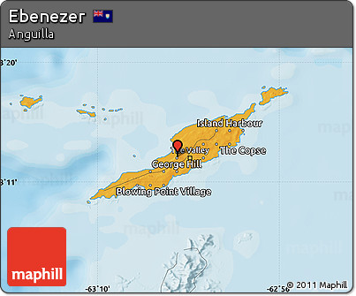 Political Map of Ebenezer