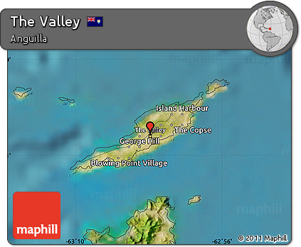 Satellite Map of the Valley