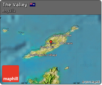 Satellite Map of the Valley