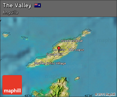 Satellite Map of the Valley