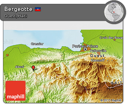 Physical 3D Map of Bergeotte