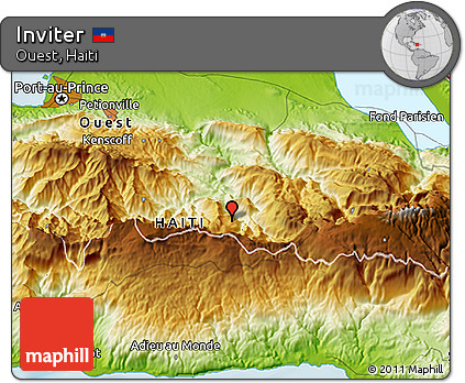Physical 3D Map of Inviter