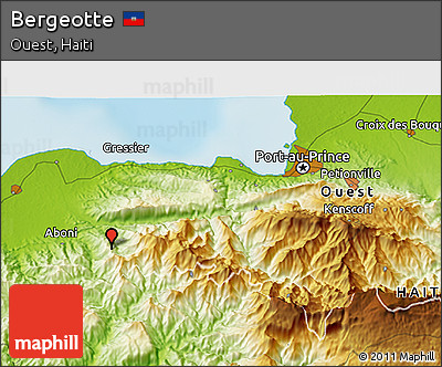 Physical 3D Map of Bergeotte