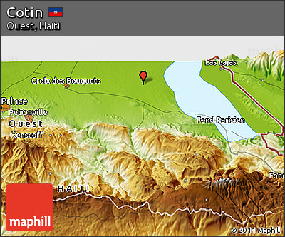 Physical 3D Map of Cotin