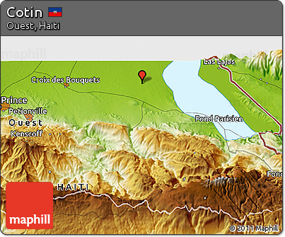 Physical 3D Map of Cotin