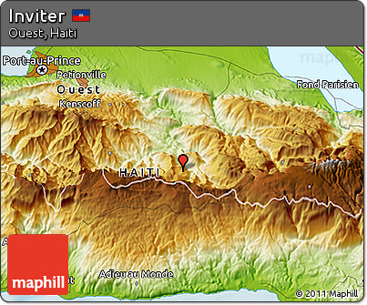 Physical 3D Map of Inviter