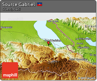 Physical 3D Map of Source Gabriel