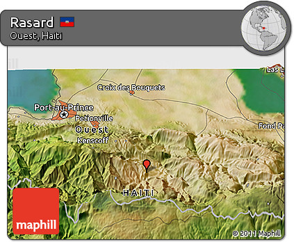Satellite 3D Map of Rasard