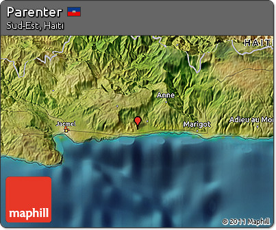 Satellite 3D Map of Parenter