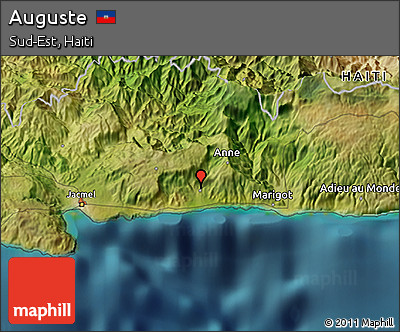 Satellite 3D Map of Auguste
