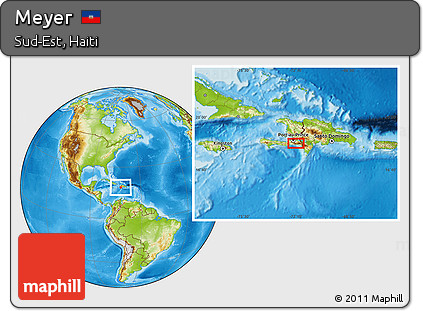 Physical Location Map of Meyer