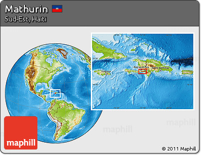 Physical Location Map of Mathurin