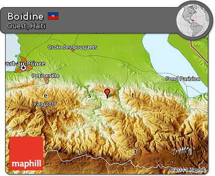 Physical Map of Boidine