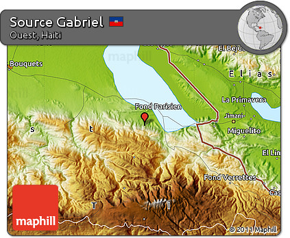Physical Map of Source Gabriel