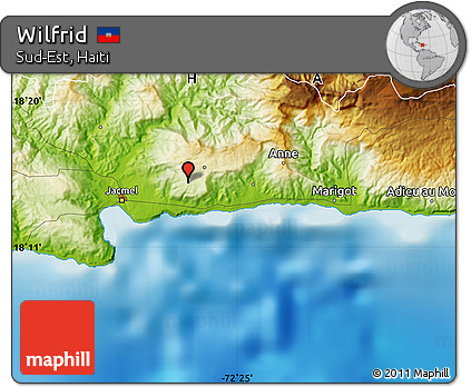 Physical Map of Wilfrid