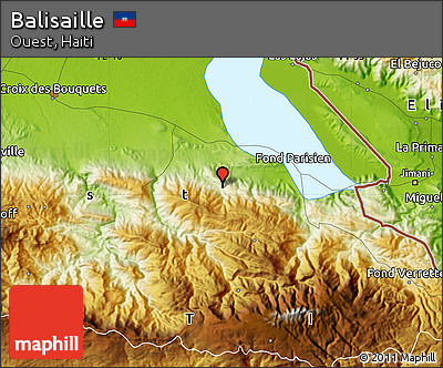 Physical Map of Balisaille