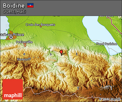 Physical Map of Boidine