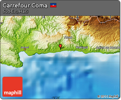 Physical Map of Carrefour Coma