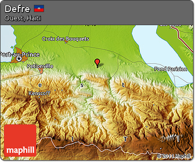 Physical Map of Defre