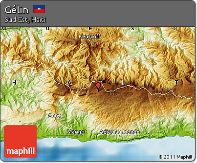 Physical Map of Gélin