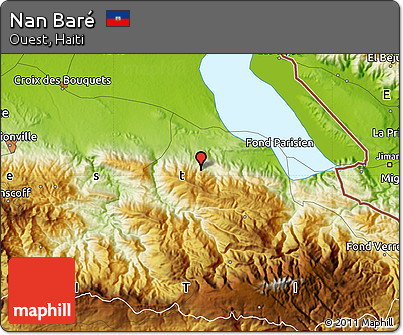 Physical Map of Nan Baré