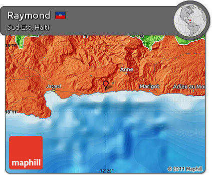 Political Map of Raymond