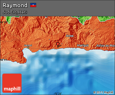 Political Map of Raymond