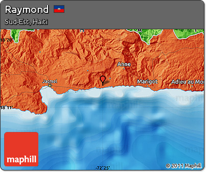 Political Map of Raymond