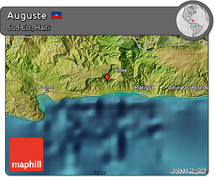 Satellite Map of Auguste