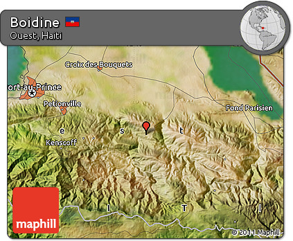 Satellite Map of Boidine