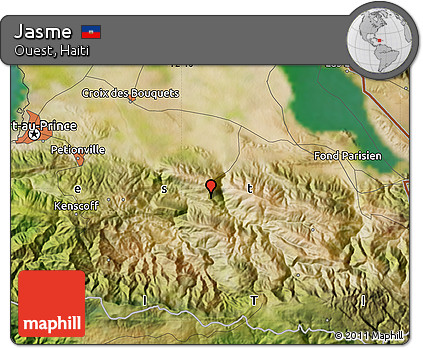 Satellite Map of Jasme