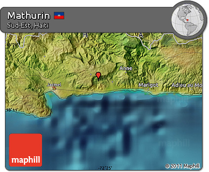 Satellite Map of Mathurin