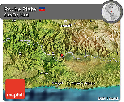 Satellite Map of Roche Plate