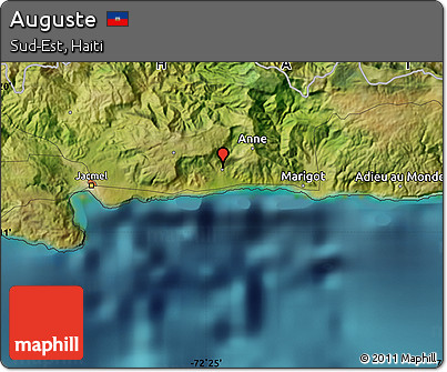 Satellite Map of Auguste