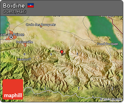 Satellite Map of Boidine