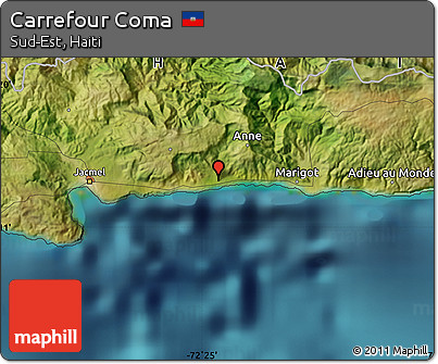 Satellite Map of Carrefour Coma