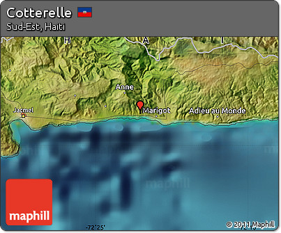 Satellite Map of Cotterelle