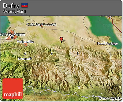 Satellite Map of Defre