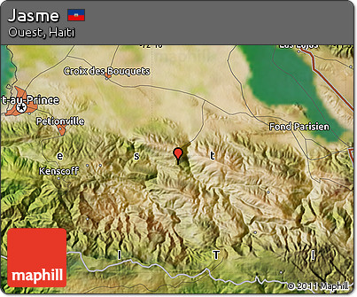 Satellite Map of Jasme