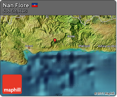 Satellite Map of Nan Flore