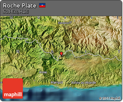 Satellite Map of Roche Plate